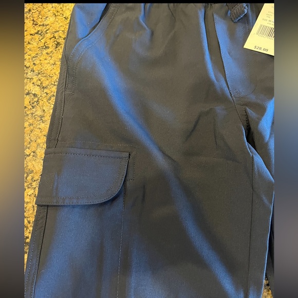 CHAPS Boys navy blue cargo shorts. School approved 10 Regular NWT - Picture 7 of 11